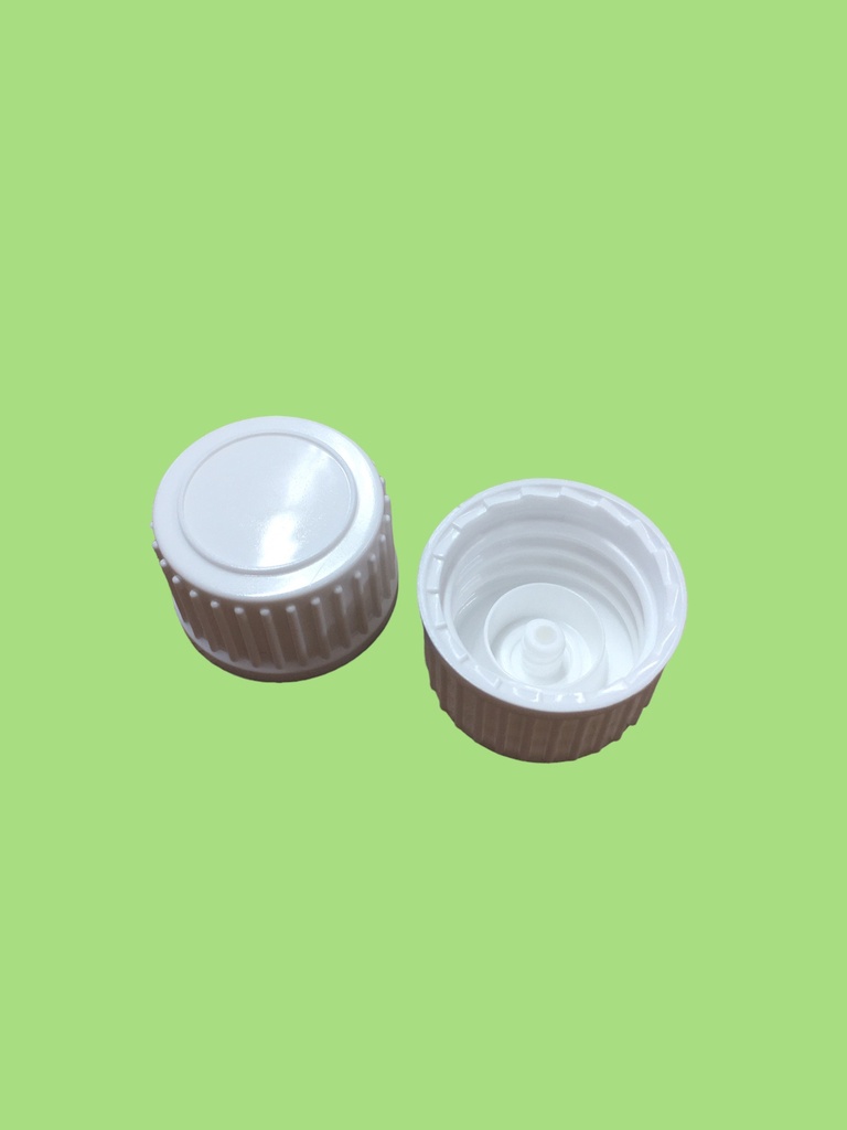Draaistop 18mm wit 100st/pack