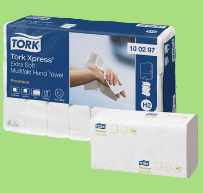 Tork intergevouwen handdoeken Extra Soft 21x100 H2