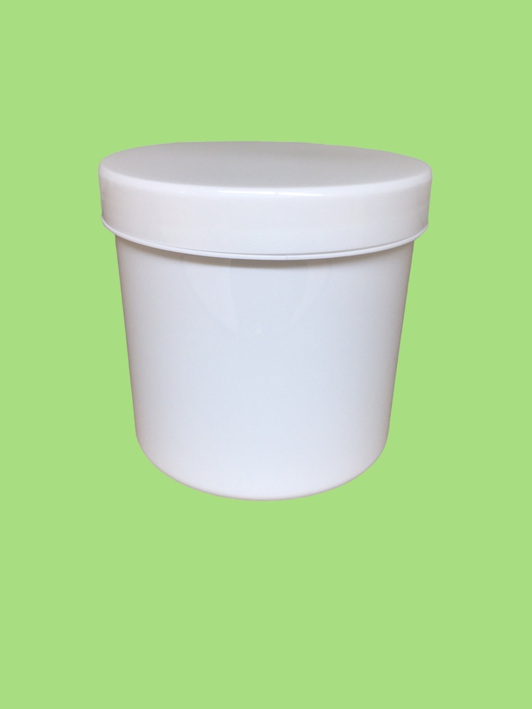 Pommadier blanc 350ml 87x82mm 15pcs/pack