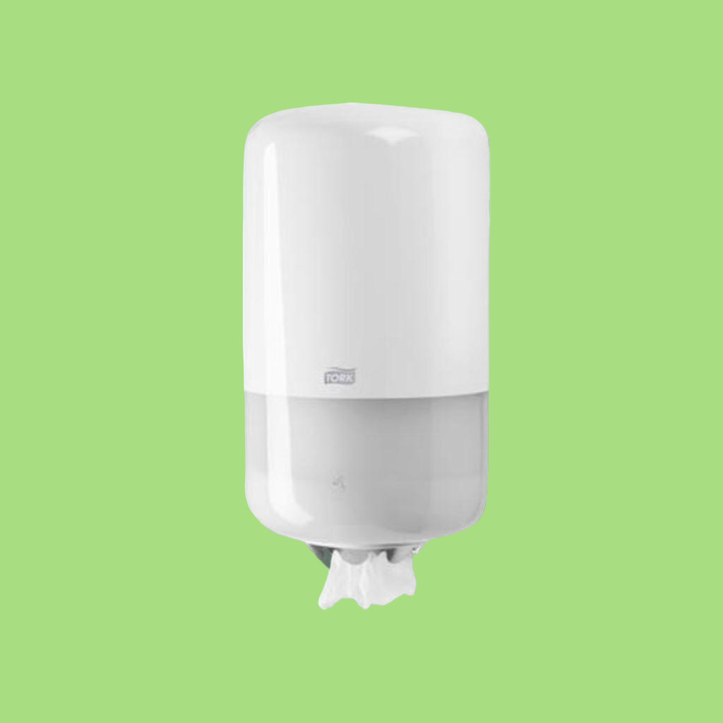 Tork mini centerfeed roll M1 11x1 dispenser blanc