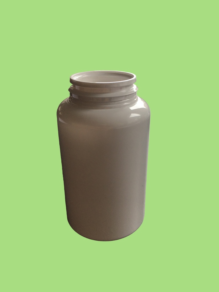 Pot PET 43mm J-cap blanc 100ml 255pcs/pack 6.120pcs/pallete