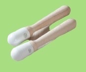 Pilon 4 Ø37 manche en bois longuer 210