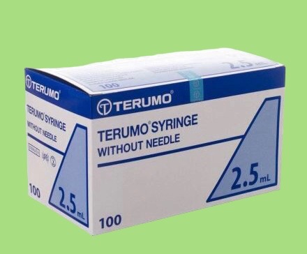 Spuit Terumo zonder naald 10ml 100st/doos