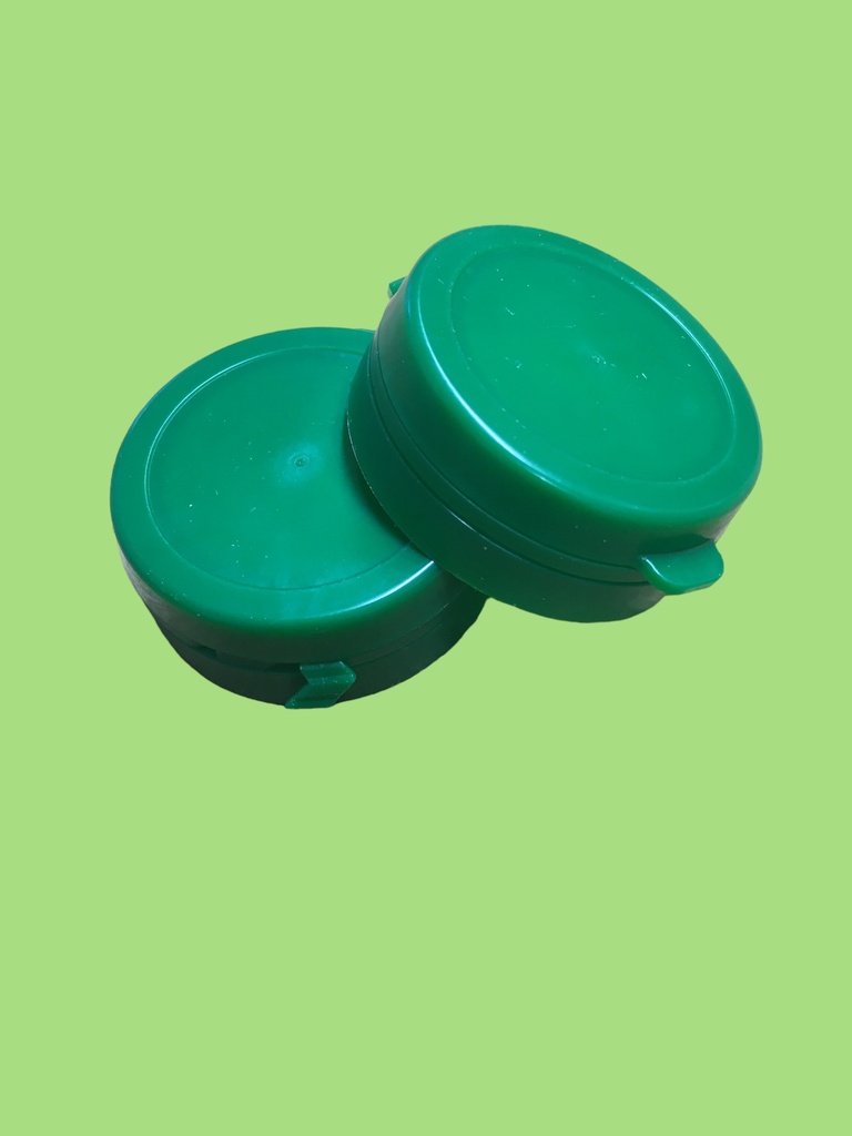 Deksel 43mm J-cap donker groen 100st/pack