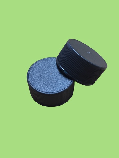 [DZ28-100] Draaistop 28mm zwart glas/PET 100st/pack