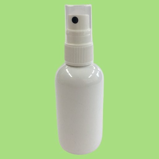 [PETRHW75-25] Fles PET 20mm/410 rond hoog wit 75ml 25st/pack