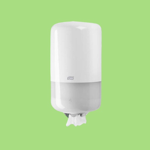 [TORKPOETSDISPW] Tork mini centerfeed roll M1 11x1 dispenser blanc