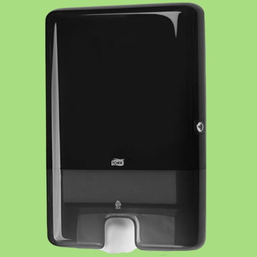 [HDT552008] Tork dispenser intergevouwen handdoeken zwart
