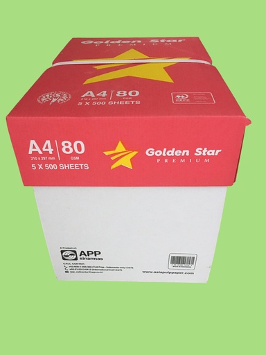 [PAPIER] Papier A4 80gr 500 feuilles/pack 5 pakken/bte