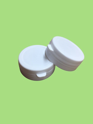 [DJC31W-25] Deksel 31mm J-cap wit 25st/pack 