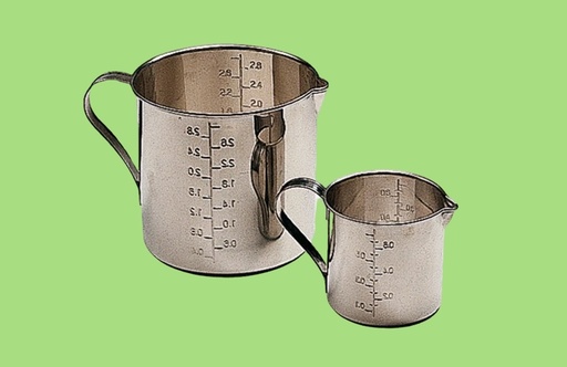 [BMI-2100] Becher Inox 18/10 + anses 2100ml 