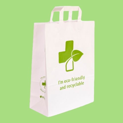 [ZAK1] Papieren zakjes recycleerbaar 250st/doos 26x12x35