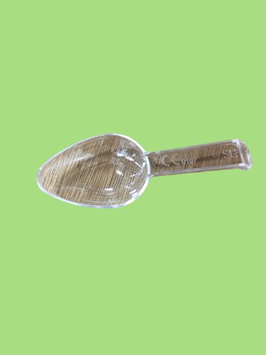 [MSD5-15] Cuillère plast. à mesurer transp. 5ml 15pcs/pack