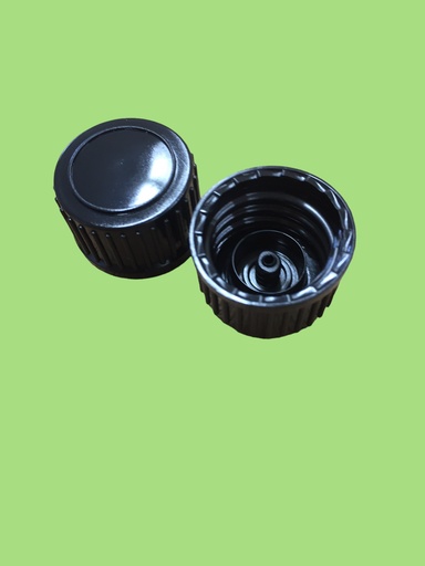 [DZ18-100] Draaistop 18mm zwart 100st/pack