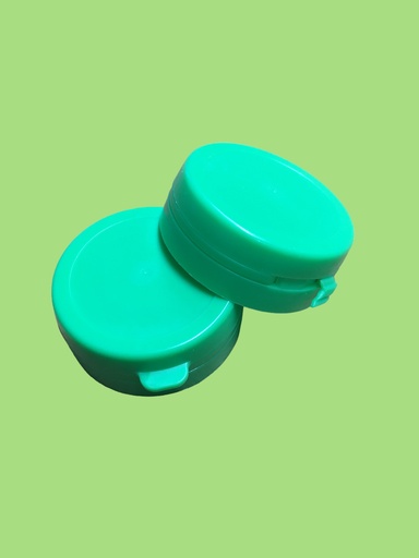 [DJC43GL-100] Deksel 43mm J-cap licht groen 100st/pack
